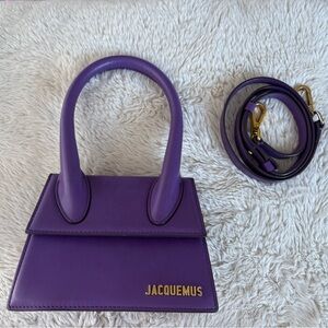 Jacquemus Vibrant Purple Mini Bag